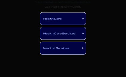valleyhealthsystem.com