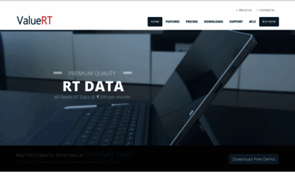 Valuert Com Website Valuert Real Time Data Feed Provider For