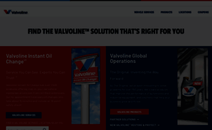 valvoline.com