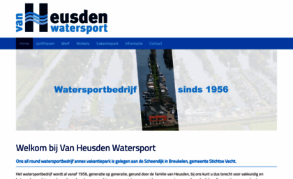 vanheusdenwatersport.nl