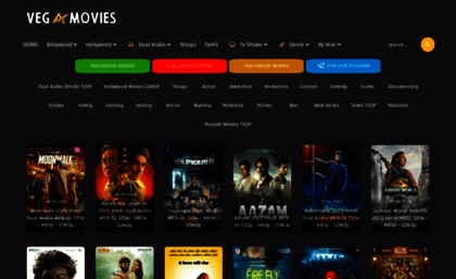 Vegamovies.ci website. Vegamovies | Download Bollywood And South Indian