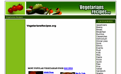 vegetariansrecipes.org