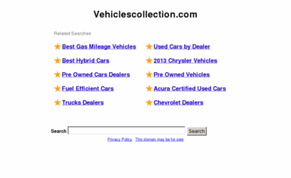 vehiclescollection.com