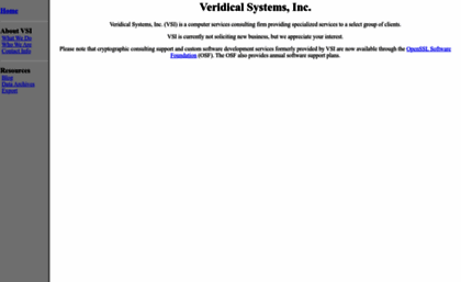veridicalsystems.com