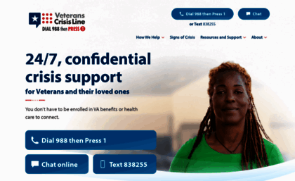 veteranscrisisline.net