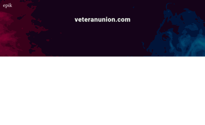 veteranunion.com