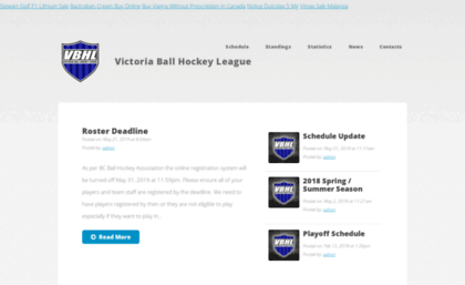 victoriaballhockeyleague.ca