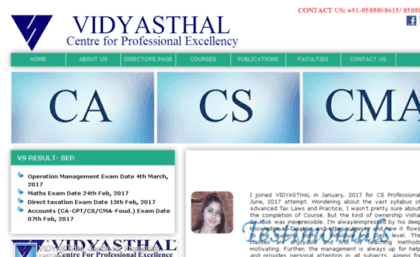 vidyasthal.co.in