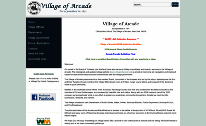 villageofarcade.org