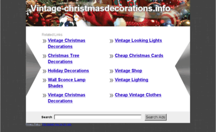 vintage-christmasdecorations.info