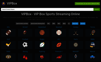 Vipbox.live website. VIPBox Sports Streams Live VIPBoxTV Online - VIPBox.