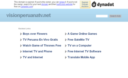 visionperuanatv.net