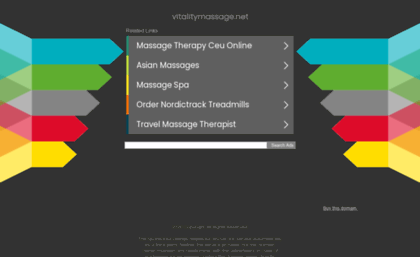 vitalitymassage.net