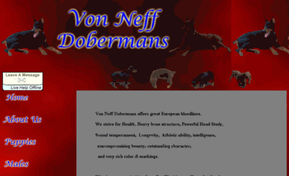 vonneffdobermans.com