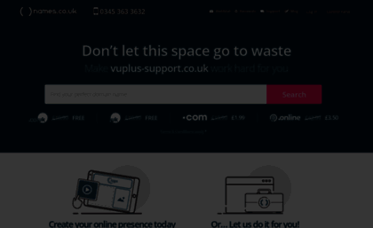 vuplus-support.co.uk