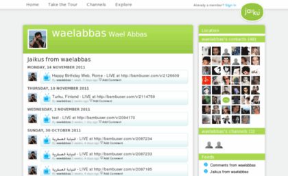waelabbas.jaiku.com