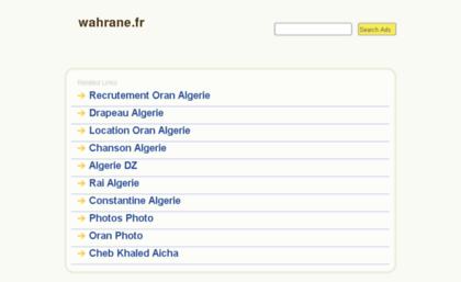 wahrane.fr