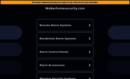 walkerhomesecurity.com