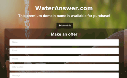 wateranswer.com