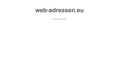 web-adressen.eu