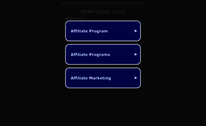 webaffiliate.co.uk
