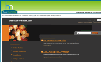 webauctionfinder.com