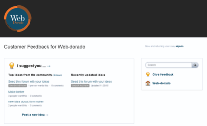 webdorado.uservoice.com