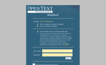 webmail-aus.opentext.com