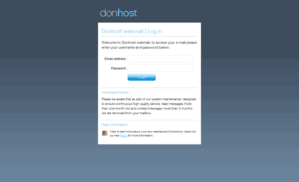 webmail.donhost.co.uk