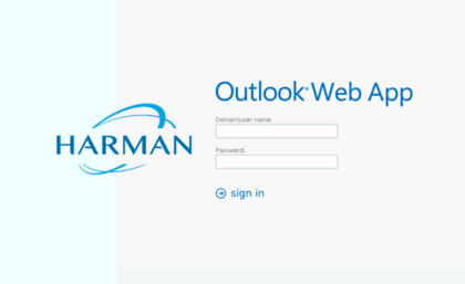 webmail.harman.com