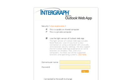 webmail.intergraph.nl