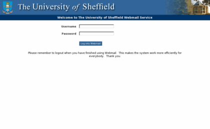 webmail.shef.ac.uk