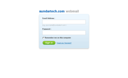 webmail.sundartech.com