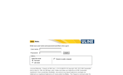 webmail.uline.com