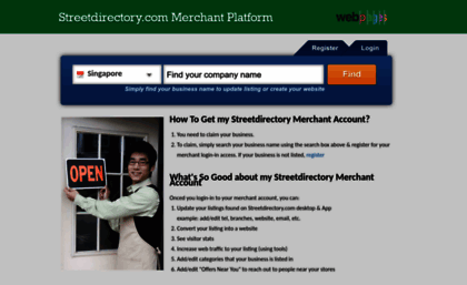 webpages.streetdirectory.com