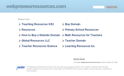 webpreneurresources.com