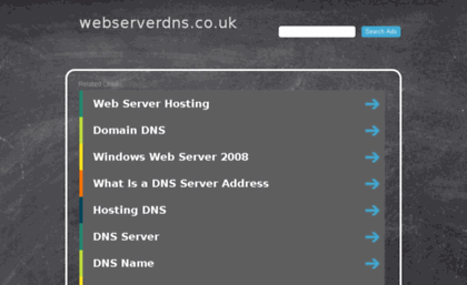 webserverdns.co.uk