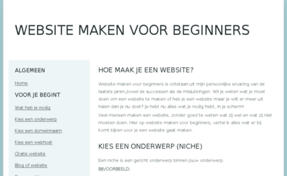 websitemakenvoorbeginners.nl