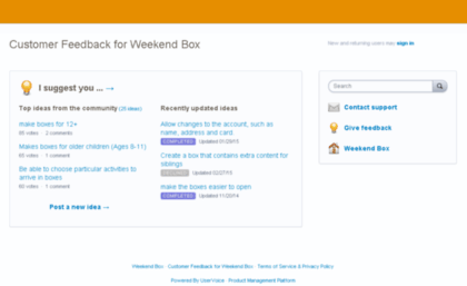 weekendbox.uservoice.com