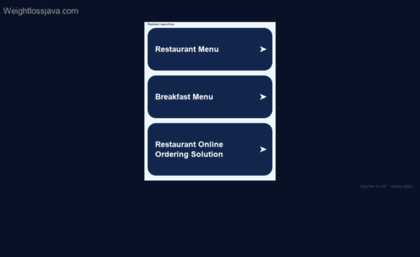 weightlossjava.com
