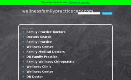 wellnessfamilypracticecary.com