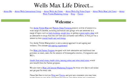 wellsmaxlifedirect.com