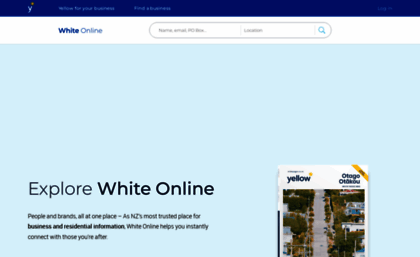 white pages search