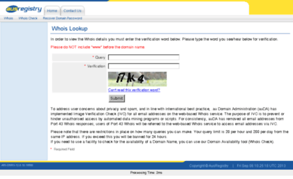 whois.ausregistry.com.au
