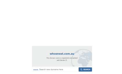 whosnext.com.au