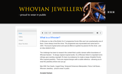 whovianjewellery.com