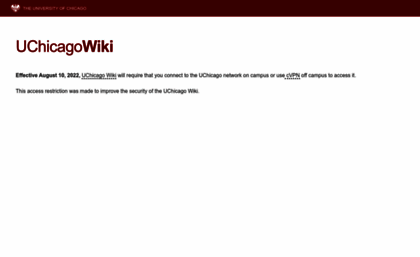 wiki.uchicago.edu