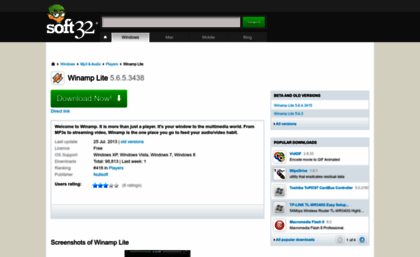 winamp-lite.soft32.com