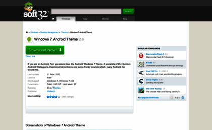 windows-7-android-theme.soft32.com