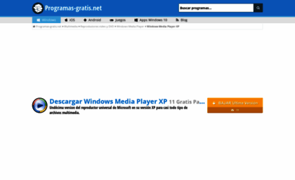 windows-media-player-xp.programas-gratis.net